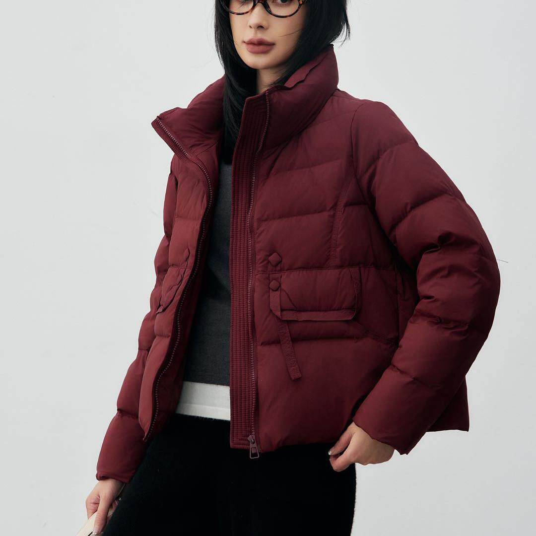韩版休闲时尚立领羽绒服