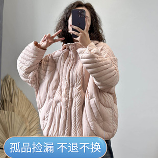 现货 新款韩版宽松连帽羽绒服女短款加厚保暖白鸭绒外套百搭