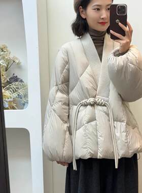 2024冬季新款轻软短款羽绒服