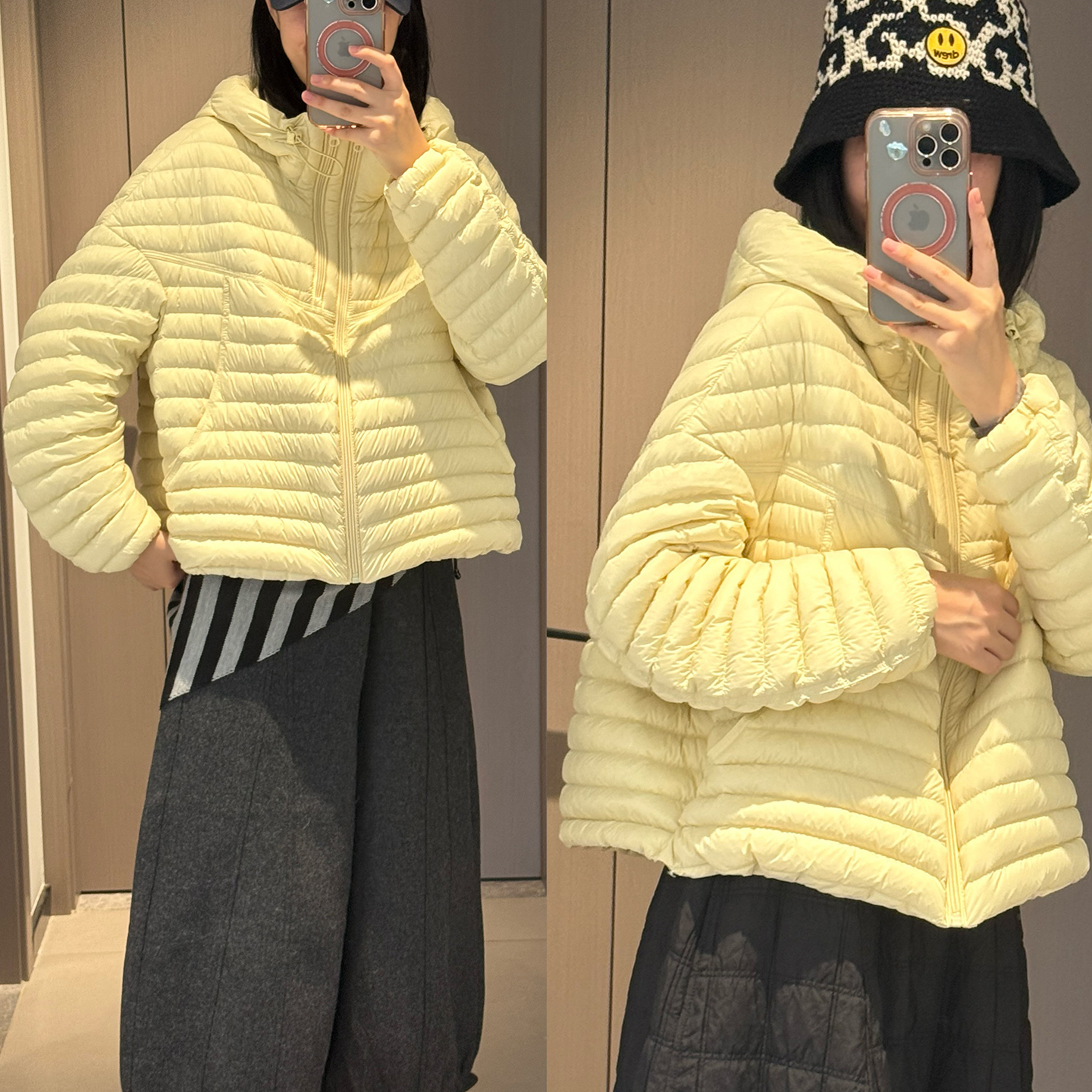 2025冬季新款超轻薄廓形羽绒服