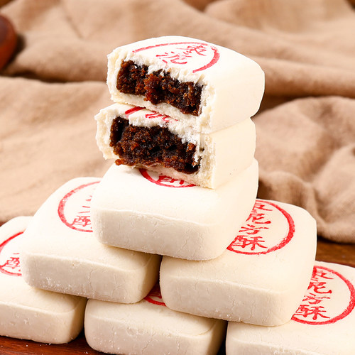 老北京风味糕点特产枣泥方酥手工传统白酥皮点心孕妇老人食品