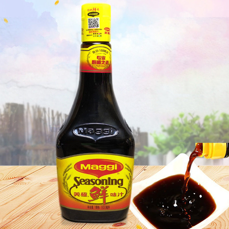 雀巢美极鲜味汁800ml瓶装寿司刺身酱油凉拌蘸汁生抽酱油提鲜增香