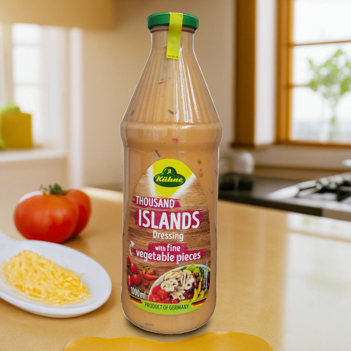 冠利千岛沙拉酱1kg大瓶商用凉拌蔬菜水果寿司面包汉堡色拉调味酱