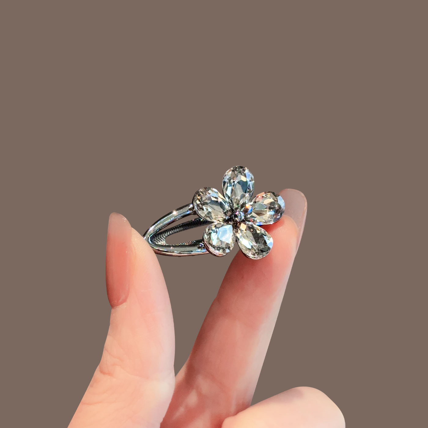 新款闪钻花朵发夹女小号气质侧边刘海夹高级感发卡碎发鸭嘴夹发卡,饰品/流行首饰/时尚饰品新,发饰,淘宝优惠券,粉丝福利购,淘宝优惠卷