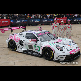 RC1/10Porsche 911-GT3铁娘子Iron Dames 涂装RC模型拉花贴纸