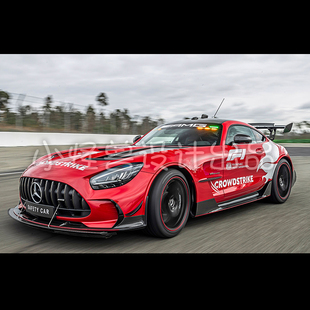 RC 1/10 梅奔AMG GT3 F1赛事安全车2021模型涂装拉花贴纸
