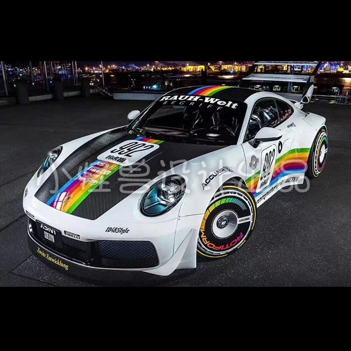 RC1/10Porshe992RWB拉花贴纸