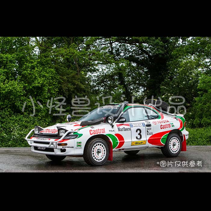 RC1/10经典TOYOTA丰田拉花