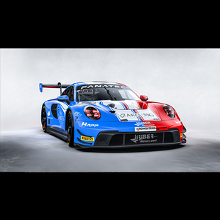 RC1/10Porsche 992-Huber 24h Spa 2023涂装竞速模型拉花贴纸