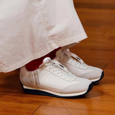 日本制代购直邮PATRICK LB+H-MARATHON HAKUBA别注麂皮尼龙运动鞋