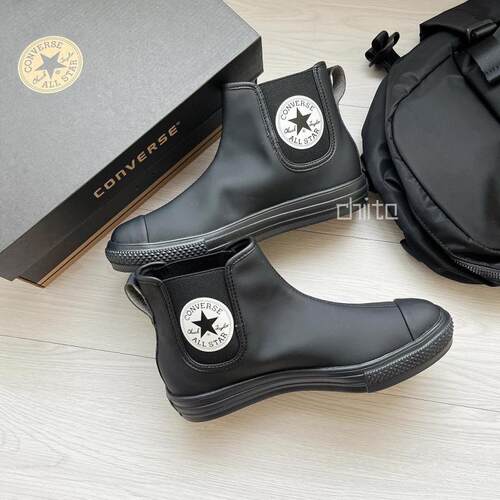 日本代购直邮converse  AS LIGHT WR SL SIDEGORE HI限定雨鞋超轻