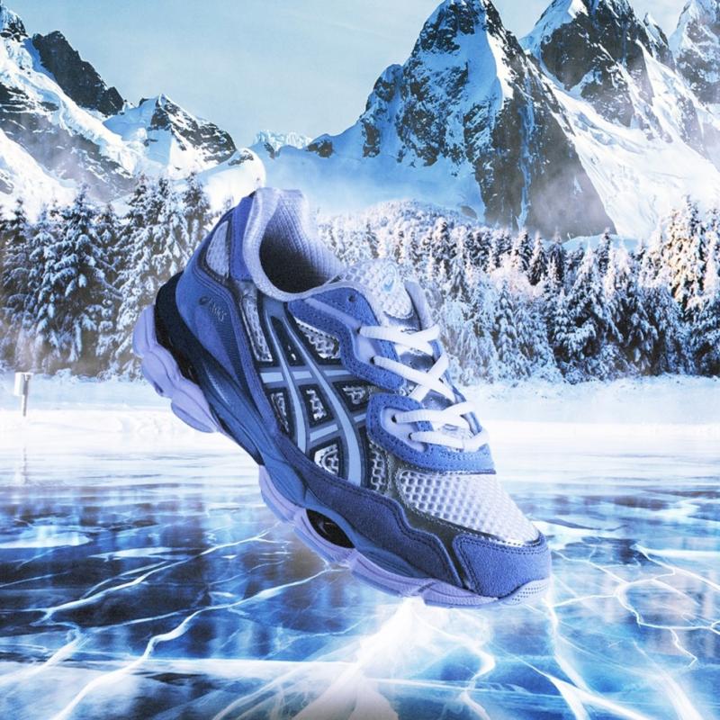 日本代购直邮asics GEL-NYC联名atmos HYOUZAN冰川限定运动鞋