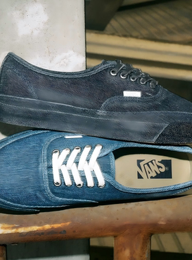 日本代购直邮VANS PREMIUM AUTHENTIC 44牛仔布26SS休闲运动鞋
