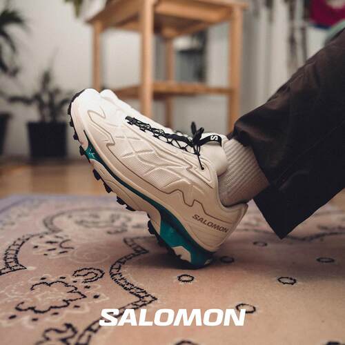 日本包直邮SALOMON XT-SLATE香草冰白胡椒大地之风运动鞋登山机能