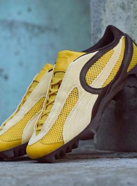 日本代购直邮PUMA BEISSER YELLOW SIZZLE黄色闪电休闲运动鞋