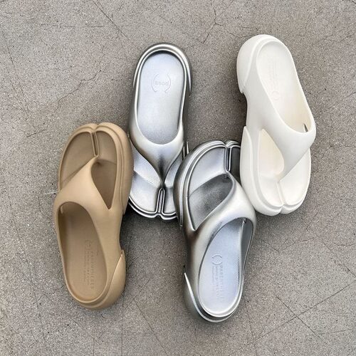 日本代购韩国制PAES FLIPFLOP 02分趾露趾软底厚底休闲拖鞋夹拖