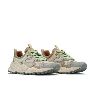 日本代购山雾花野Flower MOUNTAIN RULIS L.Gray Lime运动鞋