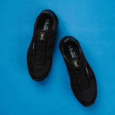 日本制代购直邮PATRICK CALIFORNIE BB尼龙拼接休闲运动鞋