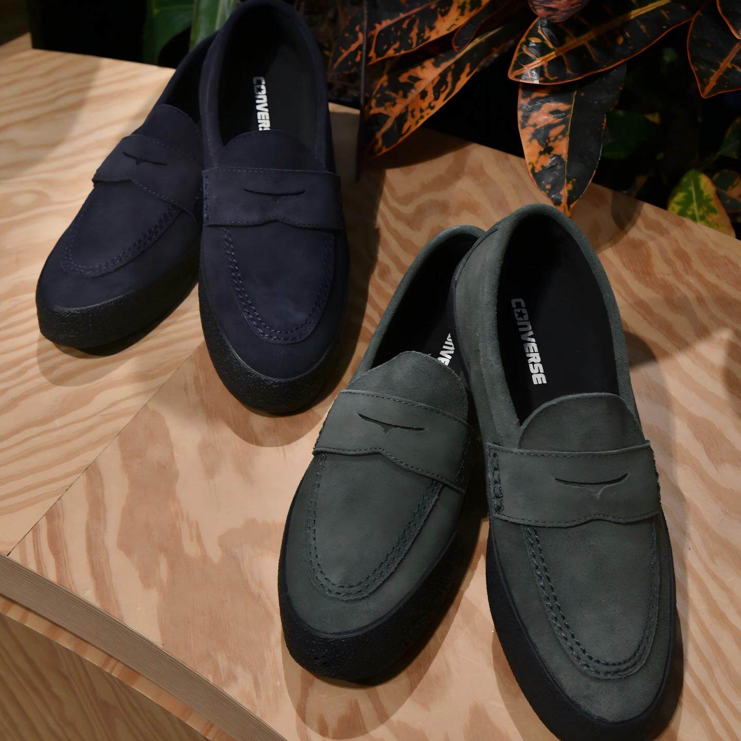 日本代购直邮CONVERSE CS LOAFER II SK麂皮乐福鞋一脚蹬休闲26