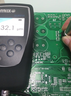 PHYNIX三防漆测厚仪 SURFIX SX-N1.5电路油墨UV胶测厚仪