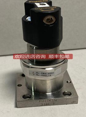 FUJIKIN FUDDFL-21-6.35UGF-APD 低压手动阀 KNA1R001
