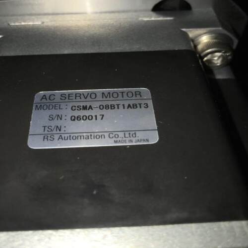 官方   RS Automation伺服电机CSMA-08BT1ABT3