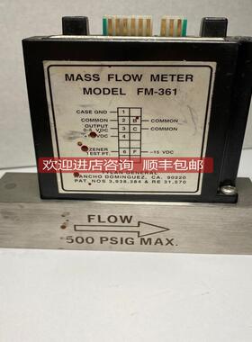 TYLAN MASS FLOW METER FM361-4S 20SLPM N2 VITON