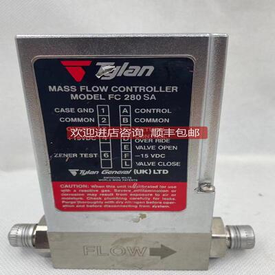 TYLAN FC280SA MASSFLOW CONTROLLER FC-280SKZ 100SCCM C2