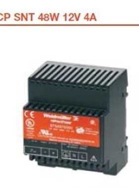 魏德米勒单相电源 8754970000 CP SNT 48W 12V 4A