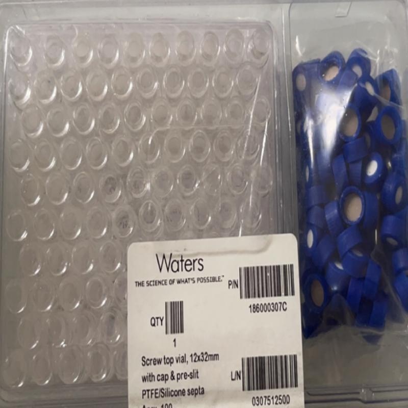 WATERS瓶186000307C 2mL 1232mm 100/PK 促