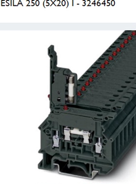 菲尼克斯灯熔断器端子 3246450 TB 4-HESILA 250520)I