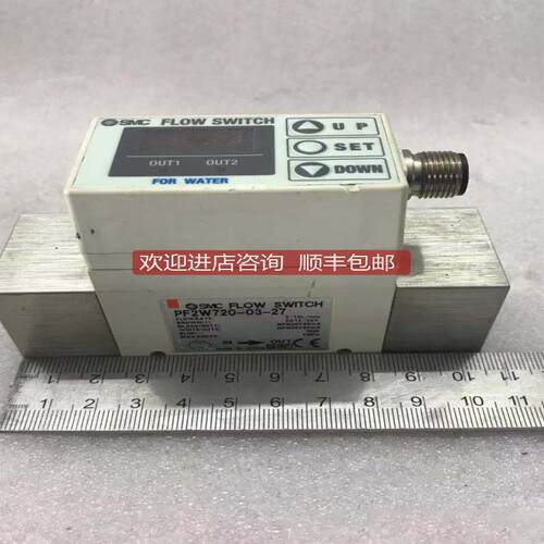 SMC FLOW SWITCH PF2W720-03-27 2-16L/min DC12-24v