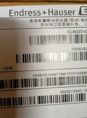 CLM223-ID8005E+H恩德斯豪斯变送器 CLS52-A1MV1A1电导率