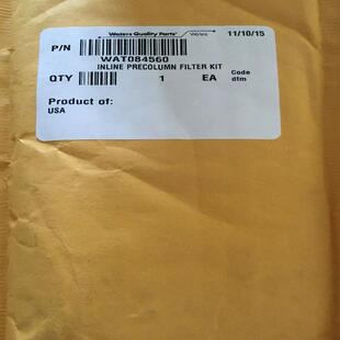 沃特世Waters柱前过滤器组件 WAT084560