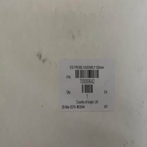 Waters沃特世ESI探针组件700009642 ESI Probe 500mmx100µm