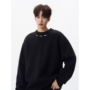 骄阳似我宋威龙林屿森赵今麦聂曦光同款 内搭加厚圆领毛衣服针织衫