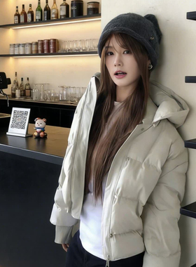 韩版羊毛混纺针织猫耳帽子女冬季时尚保暖包头氛围感毛线帽显脸小