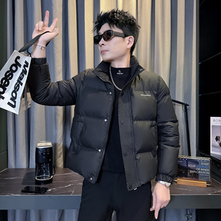 冬季小码男士短款棉衣加厚保暖立领修身棉服矮个子XS码S号棉袄155