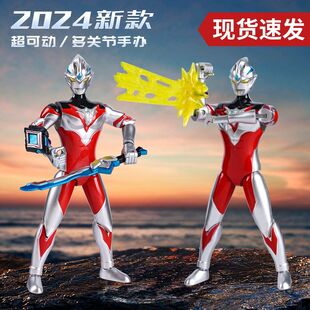 亚刻奥特手办17关节超可动SHF机动装甲赛罗人偶玩具