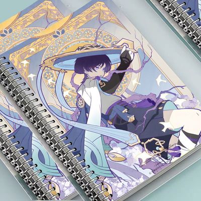 原神散兵流浪者a5活页本笔记本