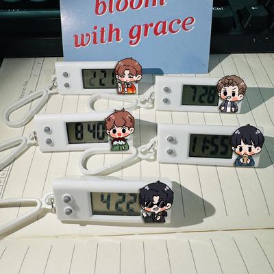 盗墓笔记小挂表刘丧张起灵吴邪学生学习静音表书包背包挂件装饰