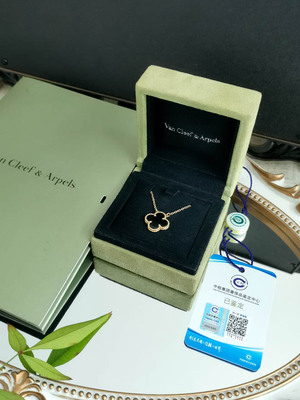 VCA黄金黑玛瑙女四叶草