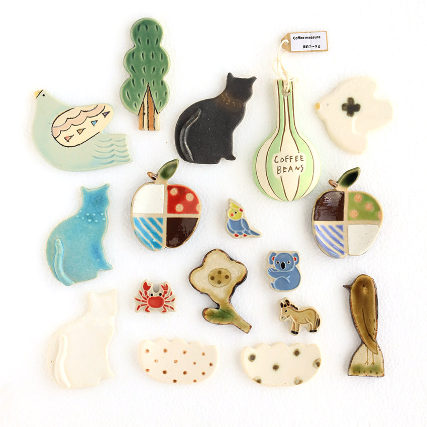 日本陶艺作家益子笠间烧筷枕筷架子下永久美子石川久美子山口麻子,餐饮具,筷子架,淘宝优惠券,粉丝福利购,淘宝优惠卷