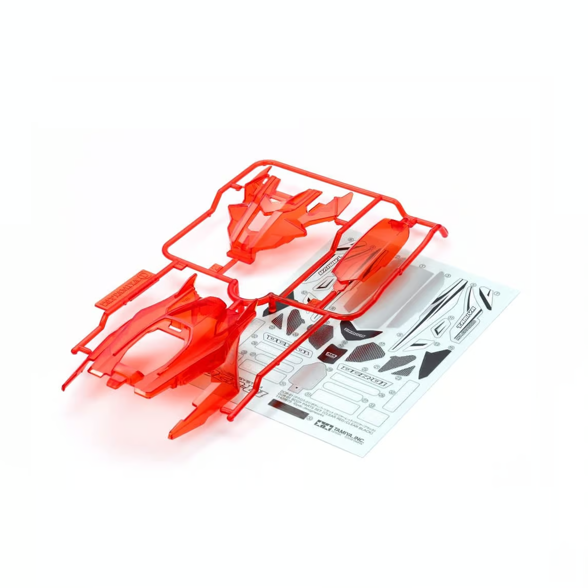 田宫 95407 红透色 DCR01 车壳