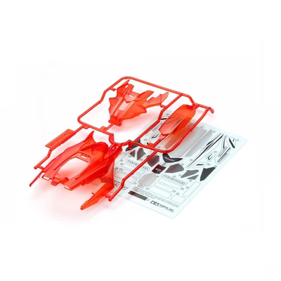 田宫 95407 红透色 DCR01 车壳