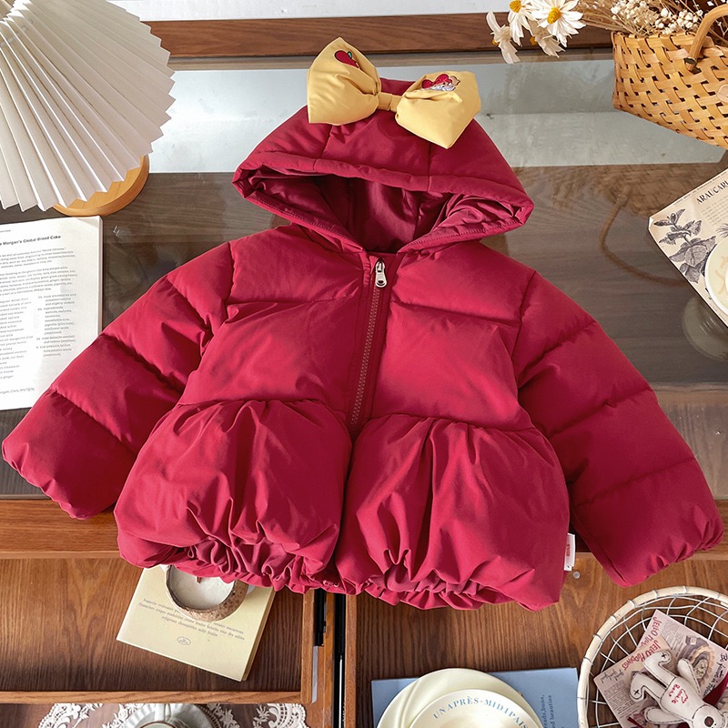 2025新款儿童羽绒秋冬季加厚宝宝中小童外套羽绒服韩版男女童