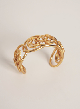 MOIAUSSI · 溯系列  溯星手镯02 _925银厚镀18K金