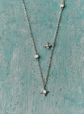 MOIAUSSI 源星项链 简约高级感叠戴原创设计师女925纯银时尚百搭