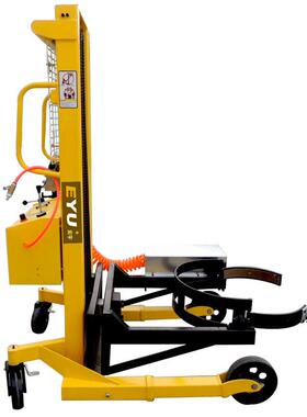 QDS015AH叼扣式气动升降油桶车铁桶钢桶搬运车防爆手动翻转车