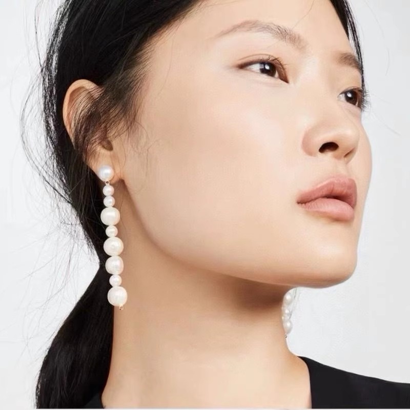 耳饰气质手工长款简约